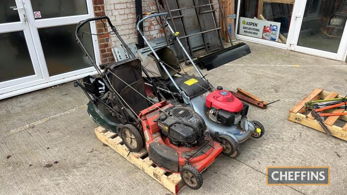 4no. mowers for spares and repairs