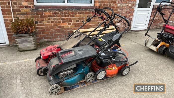 4no. mowers for spares and repairs