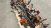 Qty strimmers for spares or repair - 5