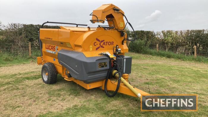 2019 Lucas C-KATOR 32 straw chopper/blower Serial No. S3108