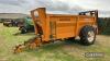 1996 Rolland 10T muck spreader Serial No. 2121049 - 3