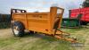 1996 Rolland 10T muck spreader Serial No. 2121049