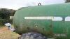 1995 Fraser FV7000 single axle c.1,500gal slurry tanker (green) Serial No. 1664 - 19