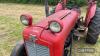 Massey Ferguson 35 Reg. No. UBT 189 Serial No. SDM5545 - 17