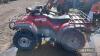 Honda Foreman 400 c/w registration documents in office Reg. No. Q835 HVF - 7