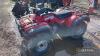 Honda Foreman 400 c/w registration documents in office Reg. No. Q835 HVF - 8