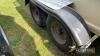 Bateson Twin Axle Plant Trailer c/w rear ramp - 8