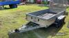 Bateson Twin Axle Plant Trailer c/w rear ramp - 9