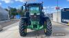 2017 John Deere 6215R Tractor c/w Auto Power, command arm. 50k, TLS & cab suspension, front linkage, air brakes Reg. No. AU17 YPP Ser. No. LO6215RKHR874274 - 2