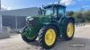 2017 John Deere 6215R Tractor c/w Auto Power, command arm. 50k, TLS & cab suspension, front linkage, air brakes Reg. No. AU17 YPP Ser. No. LO6215RKHR874274 - 4