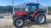 1997 Massey Ferguson 6150 Dynashift Tractor c/w 16.9x34 rears, 13.6x24 fronts, air con R Reg Ser. No. E177049 - 21