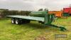 2018 Bailey 26ft tandem axle flat bed bale trailer