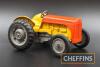 Mettoy, diecast clockwork tractor, Reg. No. MTY 860, c.1952, unboxed, 6ins long - 2