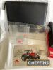 Massey Ferguson logo's briefcase, ring binders, plaque and showroom brochure holders (6) - 2