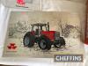 Massey Ferguson logo's briefcase, ring binders, plaque and showroom brochure holders (6) - 4