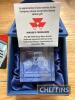 Massey Ferguson three promotopnal ashtrays together with MF4345 Ltd Ed boxed paperweight (4) - 4