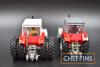 Britains 1:32 scale Massey Ferguson 3680 single and double wheeled versions (2) boxed - 3