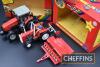 Britains 1:32 scale Massey Ferguson 6290, 595 tractors and 130 seed drill (3) boxed - 3