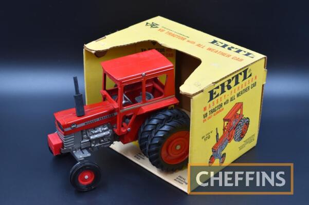 Ertl 1:16 scale Massey Ferguson 1150 V8 with all weather cab, boxed