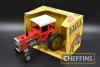 Ertl 1:16 scale Massey Ferguson 1155 with all weather cab and grey rims, boxed, 1975