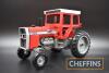 Ertl 1:16 scale Massey Ferguson 1155 with all weather cab and grey rims, boxed, 1975 - 2