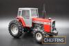 Ertl 1:20 scale Massey Ferguson 699 with cab, boxed - 3