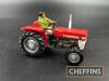 Britains Massey Ferguson model tractors to inc. 135, 362, 590 diecast and plastic, unboxed - 3