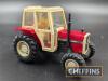 Britains Massey Ferguson model tractors to inc. 135, 362, 590 diecast and plastic, unboxed - 7