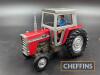 Britains Massey Ferguson model tractors to inc. 135, 362, 590 diecast and plastic, unboxed - 9