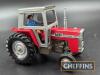 Britains Massey Ferguson model tractors to inc. 135, 362, 590 diecast and plastic, unboxed - 10