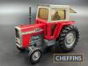 Britains Massey Ferguson model tractors to inc. 135, 362, 590 diecast and plastic, unboxed - 13