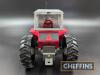 Massey Ferguson 775 together with Massey Ferguson 4880 model tractors by Ertl, diecast and plastic, mixed scales, unboxed - 4