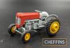 Tri-Ang Spot-On Massey Ferguson 65, No. 137, diecast model with bare metal steering wheel, grey mudguards, t/w very small scale diecast Massey Ferguson 35, unboxed - 2