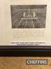 Ferguson Brown framed double sided advertisement, believed to be the first publication, 33x23ins - 3