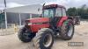 1992 CASE 5140 Maxxum 4wd 6cylinder diesel TRACTOR Reg. No. K240 XRO Serial No. JJF1022307 Fitted with Powershift transmission. V5C in office - 4