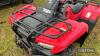 Honda Fourtrax 4x4 Quad Bike Hours: 851 - 9