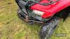 Honda Fourtrax 4x4 Quad Bike Hours: 851 - 20