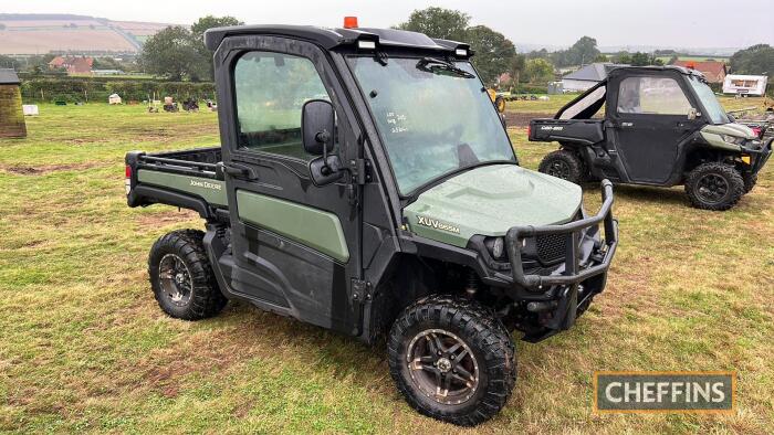 2018 John Deere XUV865M SSV diesel UTV Reg. No. YF68 GZW Serial No. 1M0865MFCJM015229