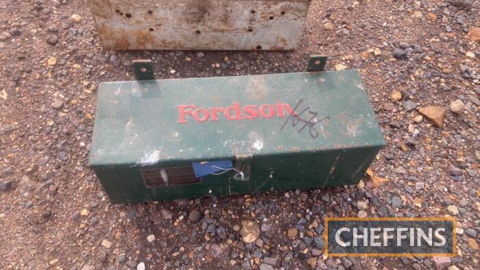 Fordson E27N tool box