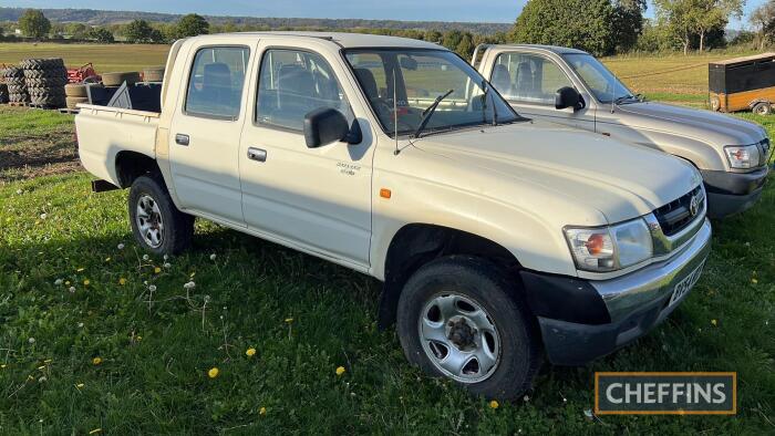 2004 TOYOTA Hi-Lux D4D 4x4 CREW CAB PICK-UP Reg. No. BV54 WGP Mileage : 131,175 Serial No. JTFD5626700035108 FDR : 17/09/2004