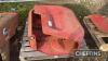 Pr. Massey Ferguson 135 square mudguards, suitable for restoration