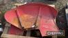 Pr. Massey Ferguson 135 round mudguards, suitable for restoration