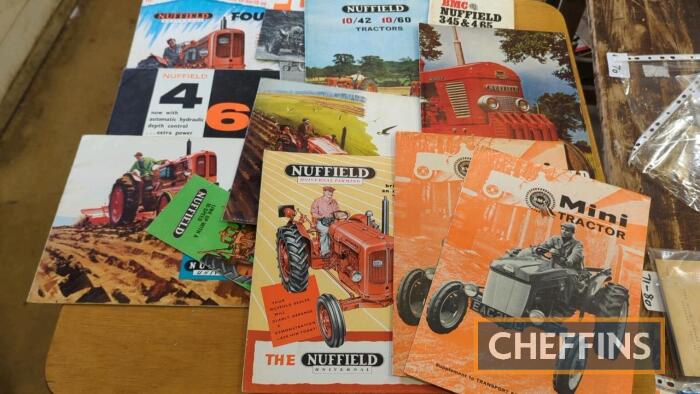 Nuffield Universal 460, 1060, 465 leaflet