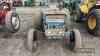 1967 FORD 3000 3cylinder diesel TRACTOR Reg. No. KEG 360E Serial No. 836276 A Pre-Force example that is stated to be direct from farm and showing 3,052 hours. Fitted with new Ford short motor approx. 8 years ago and starting and running well. Unused fo - 2