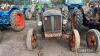 FORDSON Diesel Major TRACTOR Reg. No. DJE 617 (expired) - 2