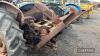 FORDSON Major E27N 4cylinder petrol/paraffin TRACTOR Fitted with Hesford winch - 4