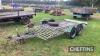 Low loader trailer with ramps, winch and removeable light board - 4