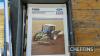 Qty tractor leaflets in 2no. box files, 1970-90's - 10