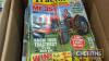 Qty tractor & machinery magazines, 3boxes - 5