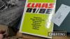 Large qty Claas literature to include histoty books, sales handbooks, leaflets etc - 8